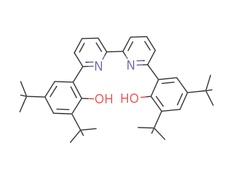 6,6′-di(3,5-di-tert-butyl-2-hydroxybenzene)-2,2′-bipyridine