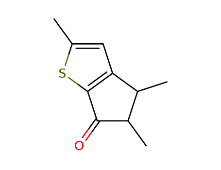 2,4,5-trimethyl-4,5-dihydro-6H-cyclopenta[b]thiophen-6-one