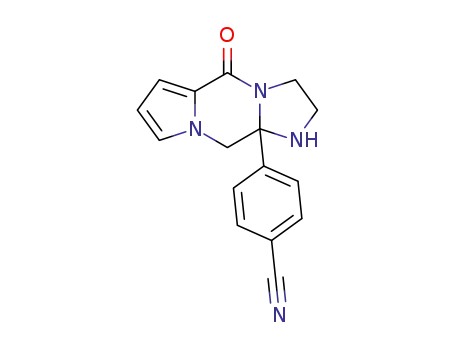4-(5-oxo-2,3-dihydro-1H,5H-imidazo[1,2-a]pyrrolo[1,2-d]pyrazin-10a(10H)-yl)benzonitrile