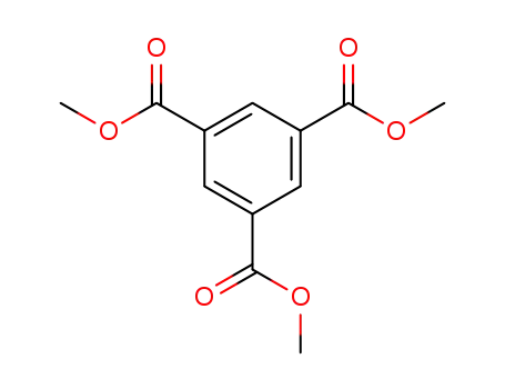 Molecular Structure of 2672-58-4 (TRIMETHYL 1,3,5-BENZENETRICARBOXYLATE)