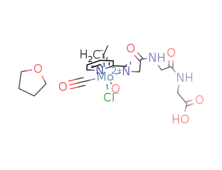 [MoCl(η3-methallyl)(CO)2(NC5H4-2-C(H)=NCH2CONHCH2CONHCH2COOH)]*THF
