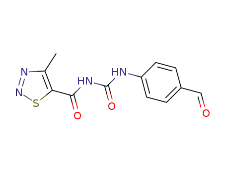 1-(4-formylphenyl)-3-[(4-methyl-1,2,3-thiadiazol-5-yl)carbonyl]urea