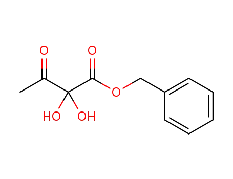 benzyl 2,2-dihydroxy-3-oxobutanoate