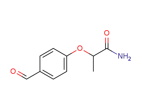 2-(4-formylphenoxy)propanamide