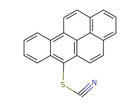 benzo[def]chrysen-6-ylsulfanyl cyanate