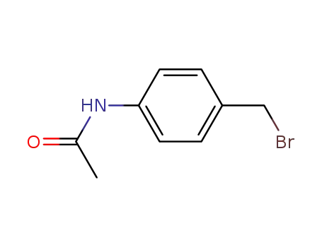 Molecular Structure of 66047-05-0 (N-(4-BroMoMethylphenyl)acetaMide)
