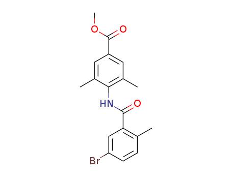 methyl 4-[(5-bromo-2-methyl-benzoyl)amino]-3,5-dimethyl-benzoate