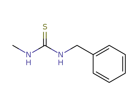 Molecular Structure of 2740-94-5 (1-BENZYL-3-METHYL-2-THIOUREA)
