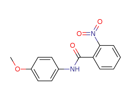 Molecular Structure of 22979-83-5 (N-(4-METHOXYPHENYL)-2-NITROBENZAMIDE)
