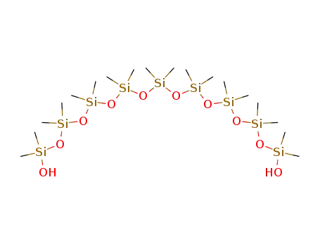 Molecular Structure of 18678-58-5 (1,17-Dihydroxy octadecamethyl nonasiloxane)