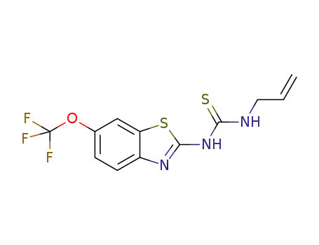 1-allyl-3-(6-trifluoromethoxy-1,3-benzothiazol-2-yl)thiourea