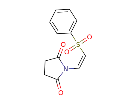 1-[(Z)-2-(phenylsulfonyl)ethenyl]succinimide