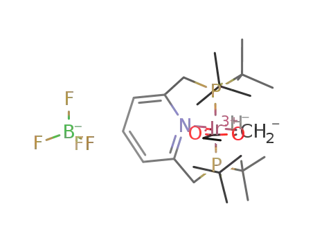[iridium(I)(2,6-bis{(di-tert-butylphosphino)methyl}pyridine)(H)(methylpropanoate(-H))](tetrafluoroborate)