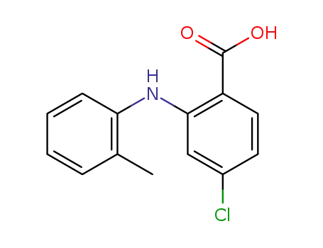 4-chloro-2-o-toluidino-benzoic acid