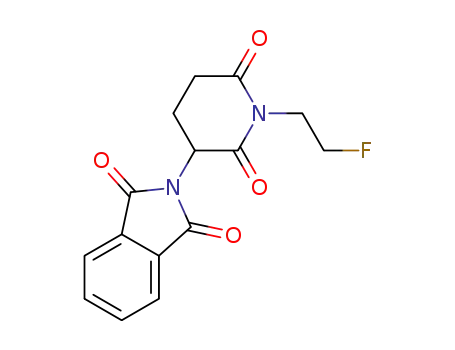 (±)-2-(1-(2-fluoroethyl)-2,6-dioxopiperidin-3-yl)isoindoline-1,3-dione
