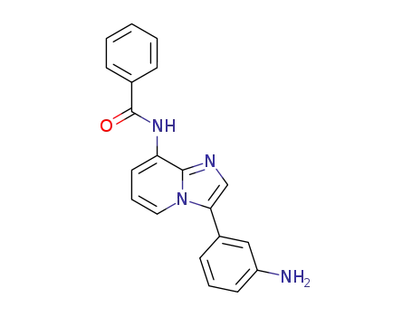 N-[3-(3-aminophenyl)imidazo[1,2-a]pyridin-8-yl]benzamide