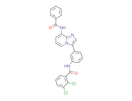N-{3-[8-(benzoylamino)imidazo[1,2-a]pyridin-3-yl]phenyl}-2,3-dichlorobenzamide
