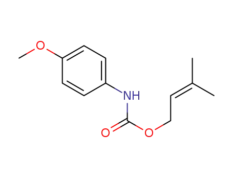 3-methylbut-2-en-1-yl (4-methoxyphenyl)carbamate