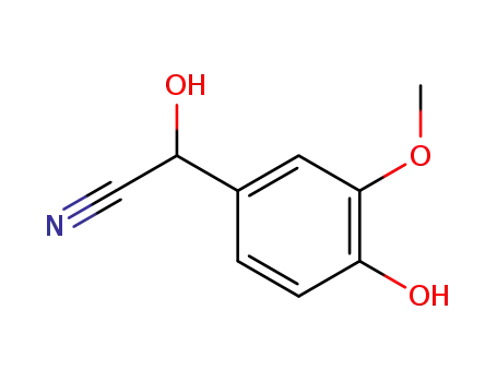 2-Hydroxy-2-(4-hydroxy-3-methoxyphenyl)ethannitril