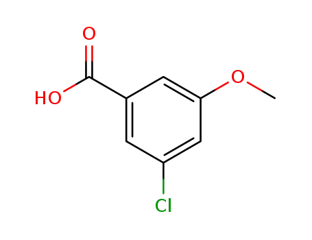 Molecular Structure of 82477-67-6 (3-CHLORO-5-METHOXY-BENZOIC ACID)