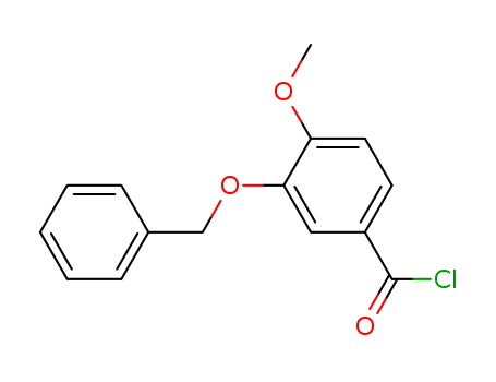 Benzoyl chloride, 4-methoxy-3-(phenylmethoxy)-
