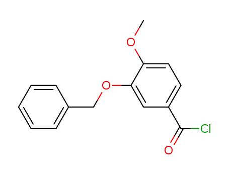 3-benzyloxy-4-methoxybenzoyl chloride