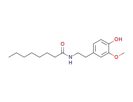 N-(4-hydroxy-3-methoxyphenethyl)octanamide
