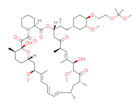 42-O-[2-(1-methyl-1-methoxyethoxy)ethyl]rapamycin