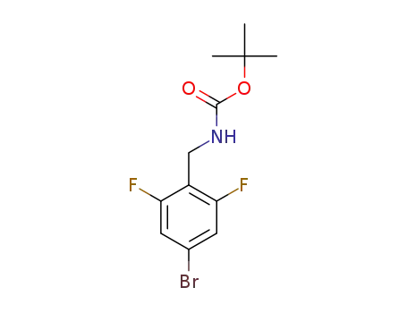 tert-butyl N-[(4-bromo-2,6-difluorophenyl)methyl]carbamate