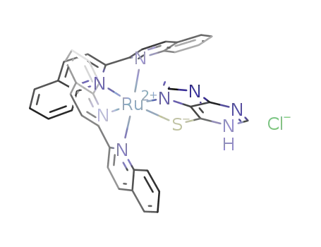 [Ru(2,2-biquinoline)2(6-mercaptopurine)]Cl