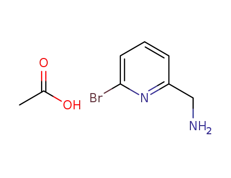 6-(bromopyridin-2-yl)methanammonium acetate