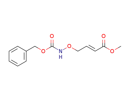 methyl (E)-4-((((benzyloxy)carbonyl)amino)oxy)but-2-enoate