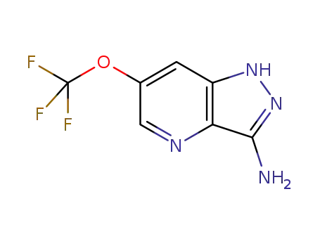 6-(trifluoromethoxy)-1H-pyrazolo[4,3-b]pyridine-3-amine