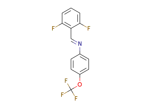 (E)-1-(2,6-difluorophenyl)-N-(4-(trifluoromethoxy)phenyl)methanimine