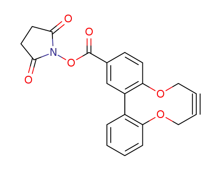 2,5-dioxopyrrolidin-1-yl 8,13-dioxatricyclo[12.4.0.02,7]octadeca-1(14),2(7),3,5,15,17-hexaen-10-yne-4-carboxylate
