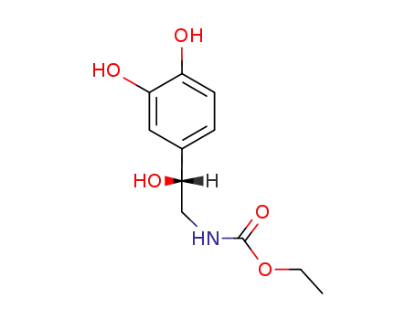 ((R)-3,4,β-trihydroxy-phenethyl)-carbamic acid ethyl ester