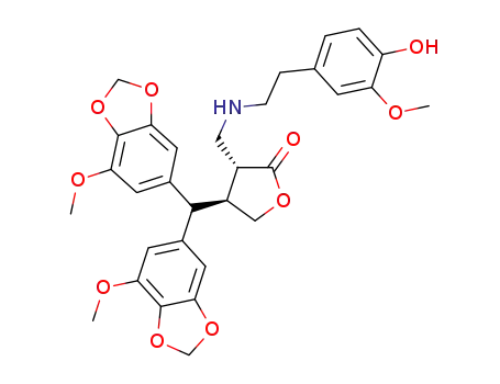 (2S,3S)-6-(4'''-hydroxy-5'''-methoxyphenethylamino)-2,6-dihydropeperomin E