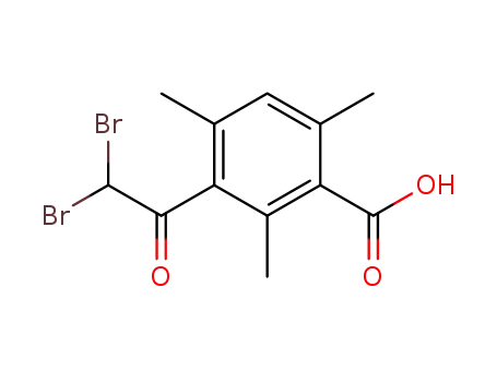 3-dibromoacetyl-2,4,6-trimethyl-benzoic acid