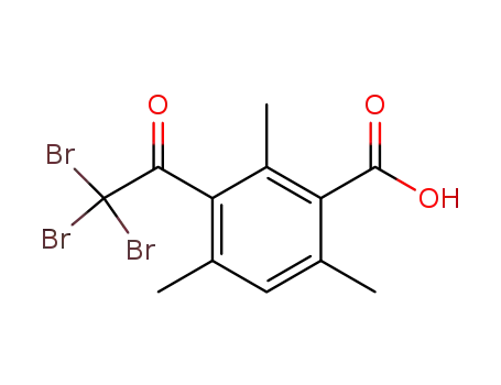 2,4,6-trimethyl-3-tribromoacetyl-benzoic acid