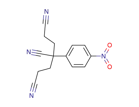 Molecular Structure of 42307-77-7 (3-(4-nitrophenyl)pentane-1,3,5-tricarbonitrile)