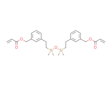 1,3-bis(3-(acryloxymethyl)phenylethyl)tetramethyldisiloxane