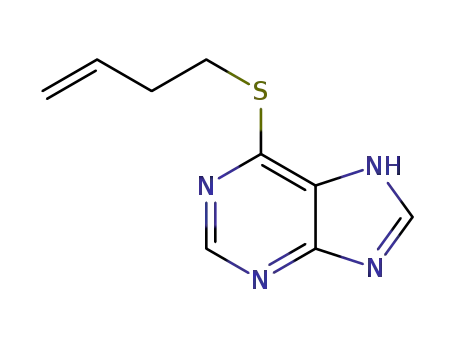 6-(but-3-enyl)sulfanylpurine