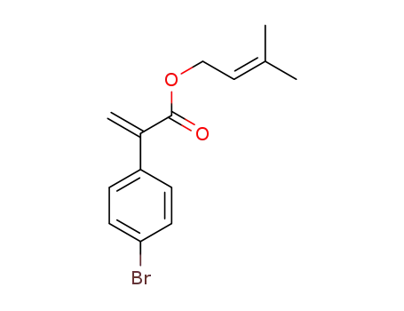 3-methylbut-2-en-1-yl 2-(4-bromophenyl)acrylate