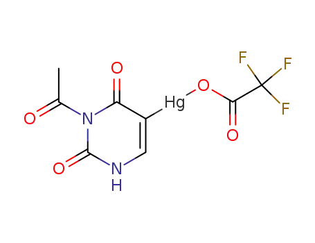 1-Acetyl-5-trifluoroacetoxymercuriuracil