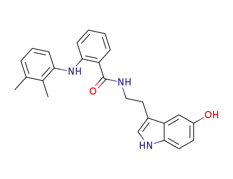 2-((2,3-dimethylphenyl)amino)-N-(2-(5-hydroxy-1H-indol-3-yl)ethyl)benzamide