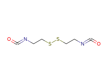 Molecular Structure of 27074-18-6 (Disulfide, bis(2-isocyanatoethyl))