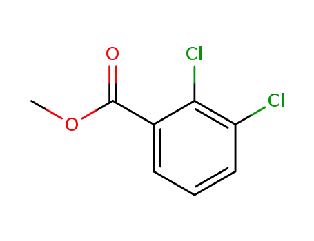 Molecular Structure of 2905-54-6 (METHYL 2,3-DICHLOROBENZOATE)