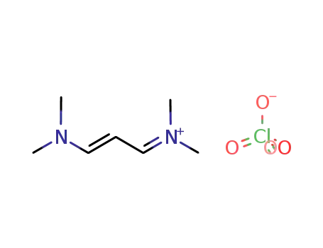 1-dimethylamino-3-dimethylimonioprop-1-ene perchlorate