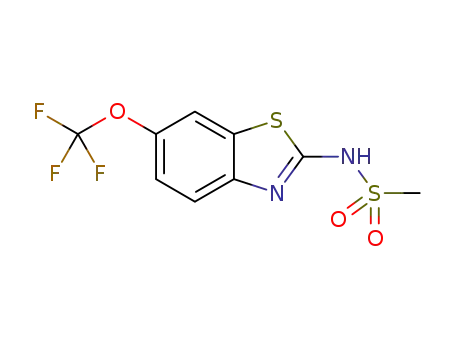 N-[6-(trifluoromethoxy)benzo[d]thiazol-2-yl]methanesulfonamide