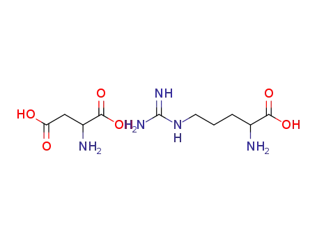 Molecular Structure of 7675-83-4 (L-Arginine L-aspartate)